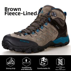 HUMTTO | Waterproof Anti-Slip Durable High Hiking Shoes