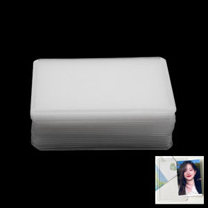 ซองใส่การ์ดแข็ง 20 ชิ้น สำหรับใส่การ์ดรูปไอดอลเคป๊อป ป้องกันการ์ดสะสมแบบสปอร์ต ซองใส่การ์ดพีวีซีแบบใส