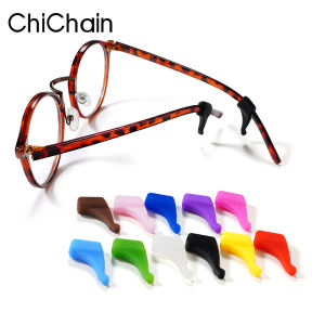 Eyeglasses Ear Grip - Rubber Anti Slip Ear Hooks-Soft Comfortable Anti-slip Holder Silicone Ear Hooks  Retainer for Eyeglasses