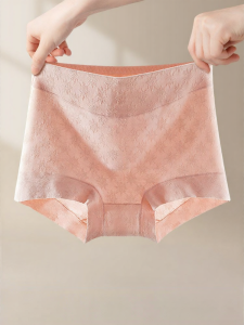 YUNASHA | High Waist Shaping Four-Corner Antibacterial Panties