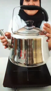 E.Home Stainless Bunyi Siul Anti Karat Ceret Bunyi Untuk Masak Air Stainless Steel