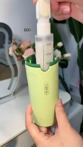 SG Seller 4-in-1 Travel Dispensing Bottles Set Portable Refillable Toiletries Container with Leak-Proof Pump Reusable Subpackaging Bottles for Shampoo Lotion Toner Shower Gel Ideal for Business Trip Vacation Gym