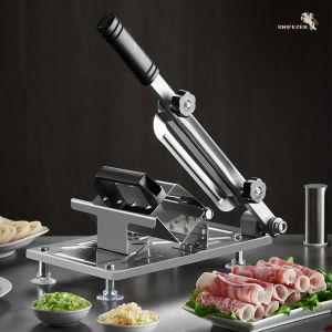 Alat pemotong daging tipis pengiris daging meat lamb cutter machine