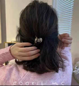 กิ๊บติดผมแฟชั่น เรียบง่าย ไม่ใช่อะคริลิก อเนกประสงค์ สไตล์สาวหวานน่ารัก ดีไซน์น่ารัก สำหรับผู้หญิง