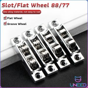 Need Slot/Flat Wheel 88/77 Style Sliding Door Casement Pulley Window Pulley Roller Wheel