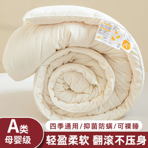 A-Class Thickened Soybean Fiber Quilt Core Spring Autumn Summer Cool Air Conditioning Four Seasons Universal Single Double Person