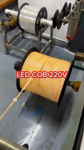 Đèn Dây LED COB 220V 288D Dẻo Uốn Cong - Dải LED 10CM 1 Điểm Cắt - Tiết Kiệm Điện