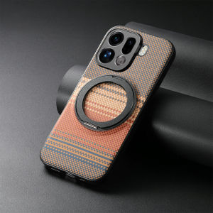 szhaiyu | 360°Matte Ring Stand for Magsafe Magnetic Leather Phone Case for OPPO Find X9 Pro Case Phone Shell FindX9 X 9 Protective Cover