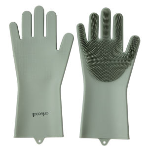Thick Waterproof Silicone Dish Washing Gloves