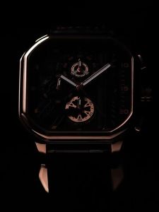 Jam Tangan Pria Chrono Aktif Asli Tahan Air Tali Kulit Premium Original Chronograph 6 Jarum Berfungsi New Model Terbaru Kalender Aktif Luminous Bercahaya Stainless Titanium Anti Karat Aksesoris Arloji Mens Watches Kasual Bisnis Formal Kaca Tebal -JP20