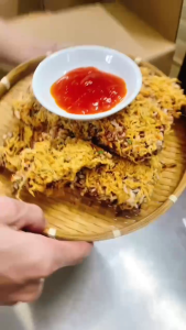 CƠM CHÁY CHÀ BÔNG MIẾNG TO GIÒN NHIỀU CHÀ BÔNG ĐẬM VỊ TÚI 500G