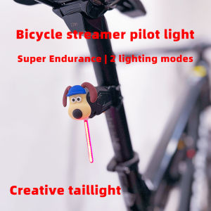 Bicycle Running Water Pilot Lights New Creative Bicycle LED Taillights Night Riding Pilot Lights Safety Warning Brake Lights