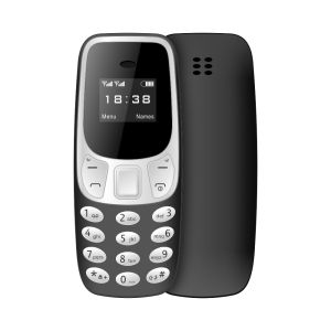 SERVO | SERVO BM10 Mini Feature Phone Dual SIM Dual Standby Voice Dialing Low Radiation Mp3 Player With Earhook Pocket Cellular Phone