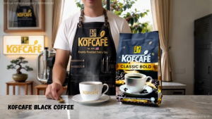 KOFCAFE Instant Coffee Extract | Classic Bold | 300 GM | Refill Pouch
