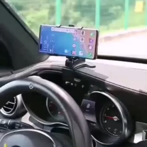 Car Phone Holder for Mobile Phone hang on Car Rearview Mirror Phone Stand Safe and Practical Structure Mirror Mount Phone Holder Bracket In-Car Dashboard 360 Degree For Phone Handphone Smartphone kereta Fon Tempat Letak Telefon 车载手机支架