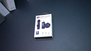 ORI TaffSTUDIO Mic Mik Microphone Wireless Clip On Hp untuk android konten live isi 2 3.5mm K35 Pro