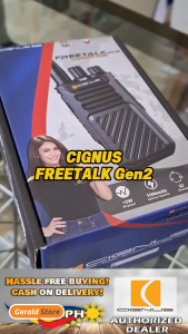 Cignus FREETALK Gen2 License Free Two Way Radio with NTC Special Permit CG-325 - 1 Year Warranty