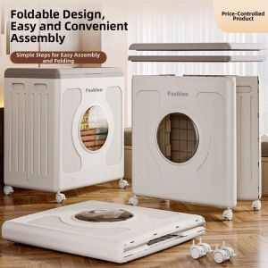 Large Capacity Foldable Storage Box for Clothes and Blankets