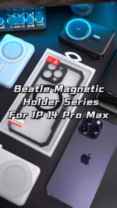 iPhone 12 XUNDD Magsafe Case with Strong Magnetic Stand (Black)