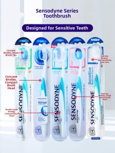 SENSODYNE | Sensitive Tooth and Gum Care Soft Small Head Toothbrush 4 Pieces