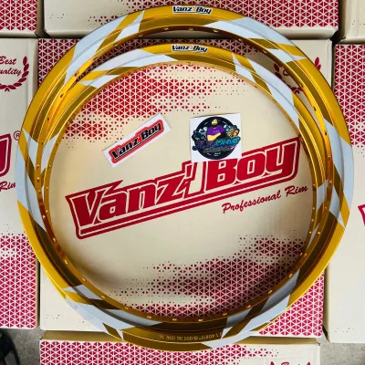 วงล้อ Vanz’Boy ทรงเอ สายฟ้า 1.40-17 สีเลือกในตะกร้าได้เลย (1คู่พร้อมกล่อง สวยๆ)