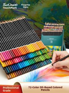 Touch mark | Water-soluble Colored Pencils for Art Students Drawing 72 Colors