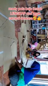 Pola Baju Dinas Harian Wanita Dewasa | Pola Seragam Kerja Wanita | Pola Instan | Pola Jiplak | Pola Jahitan Lengkap Firdaus Busana