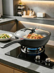 MENGCHUANG | Non-stick Smoke-free Frying Pan