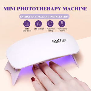 Talao 6W Quick-Dry USB UV Gel Light Nail Dryer Lamp Mini and Portable