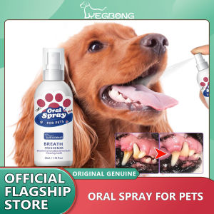 Yegbong Pet Breath Freshener Natural Oral Spray Cleaning Portable 30ml Breath Spray Oral Care For Puppies Dogs Kittens Cats Remove Bad  Pet Oral Cleanse Spray Dogs Cats Teeth Clean Deodorant Prevent Calculus Remove Kitten Bad Breath Pet Supplies