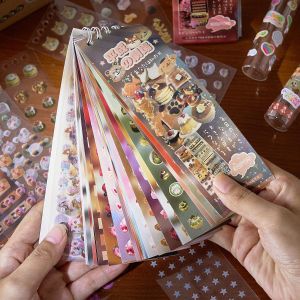 Stickers Punk | 900+ 5.0 Màng Dán Đôi 32 Tờ