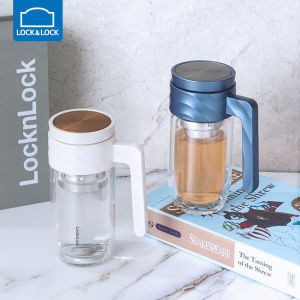 LocknLock | Double Layered Heat Resistant Tea Separator Glass Cup