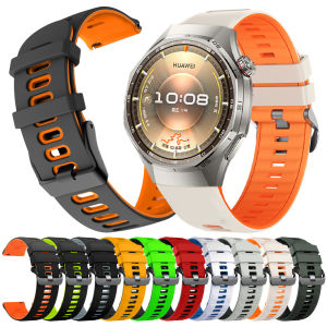 22mm Silicone Strap for HUAWEI WATCH 4 3 PRO 5/GT 6 5 4 Pro 46mm GT 6 5 4 GT 3 SE Replace Bracelet For Garmin Venu 4 45mm Correa