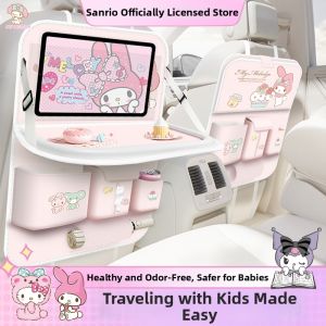 MUDINGXI | Car Seat Back Organizer Foldable Table for Kids