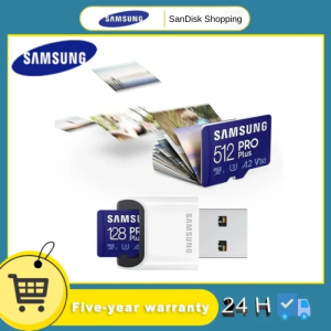 Samsung Original Micro SD Memory Card U3/4K TF MicrosDxC 128GB 256GB 512GB C10 A2/V30 No Refurbished And Brand New Products Suitable For mobile Phones Cameras Drones Monitors COD