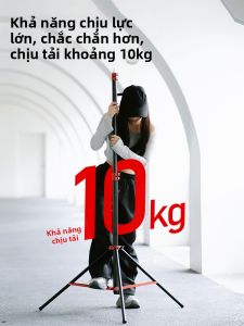 AMBITFUL | Chân Đèn Nhiếp Ảnh Zhijie GM280 Chuyên Nghiệp Hợp Kim Nhôm Có Thể Điều Chỉnh