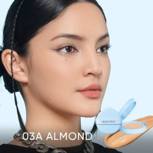 SKINTIFIC Perfect Stay Velvet Matte Cushion 11 gr Foundation Waterproof Mencerahkan Wajah Kering