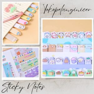 Sticky Notes Lucu 8IN1: Alat Tulis Praktis & Unik