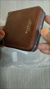 Dompet Lelaki Kad Fesyen Dompet Zip Berbilang Kad Dompet Syiling Hadiah Hari Lahir