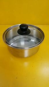 Thố inox nội địa Nhật (Mỹ xuất Nhật) size 22cm cao 10cm (mã 828KT) Không dùng từ