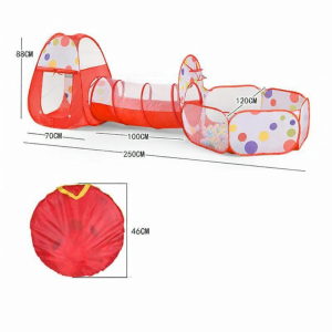 PH | Indoor & Outdoor Playhouse Tent Castle Tunnel Set Ocean Ball Pit