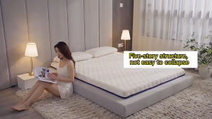 ⚡SG STOCK⚡Foldable Soy Fiber Latex Mattress 5cm - Tatami Bed Mattress Breathable & Anti-Mite Eco-Friendly Support Memory Foam Single/Queen