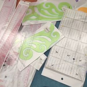 Penggaris Jahit Transparan Clear Measuring Penggaris Tailor Untuk Industri Pakaian Menjahit 7 Pcs