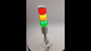 Tower Lampu 12-24v Lampu Tower Light Foldable Alarm Suara Dan Visual Lampu Warning Light