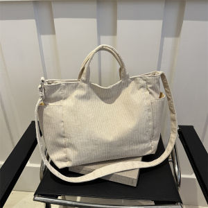 Japanese Style Large Capacity Womens Shoulder Bag Fashionable Casual Tote Handbag Commuter Shopping Bag Trendy