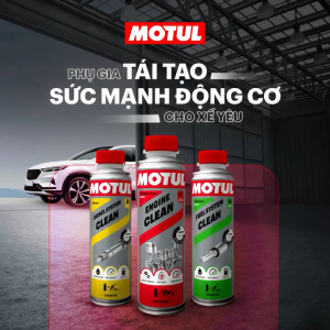 Phụ Gia Súc Béc Dầu Vệ Sinh Hệ Thống Nhiên Liệu MOTUL DIESEL SYSTEM CLEAN 300ML