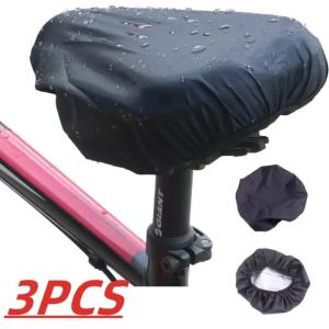 1/2 Chiếc Chống Nước Xe Đạp Ghế Yên Xe Đạp Đệm Bảo Vệ Ngoài Trời Đi Xe Đạp Bảo Vệ Vải Cao Su Bảo Vệ