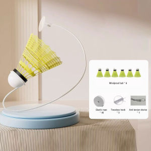 【Hoạt】 cầu lông huấn luyện viên duy nhất dòng phục hồi tự động Núm hút cao su gyration trẻ em người lớn trong nhà tự chơi thực hành tạo tác