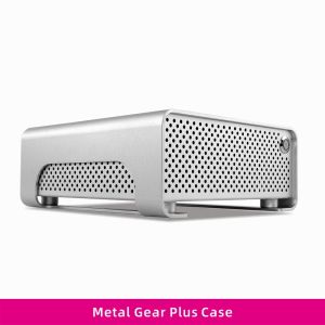 METALFISH MetalGear Plus Aluminum Mini HTPC Case Mini ITX Cases Computer Gaming PC Desktop Case