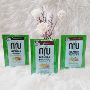 NYU HENNA SHAMPOO HAIR COLOUR SACHET 20ML